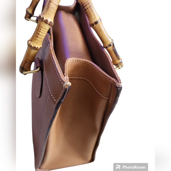 💥Vintage GUCCI Diana Bag Bamboo Tote Medium size - Picture 8 of 17